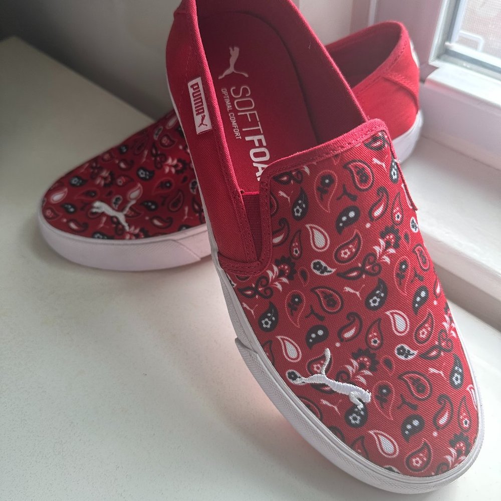 Puma sneakers Red Paisley